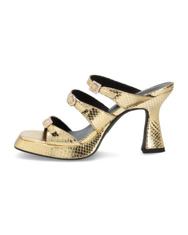 SANDALES À TALON NOA HARMON DORÉES ORO
