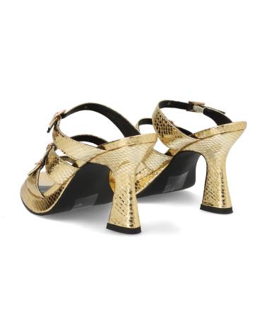 SANDALES À TALON NOA HARMON DORÉES ORO