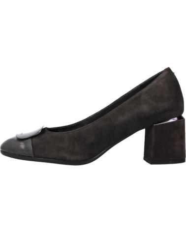 Woman Zapatos de tacón STONEFLY BRIDGET 2 PATENT-GOAT SUEDE GRIS