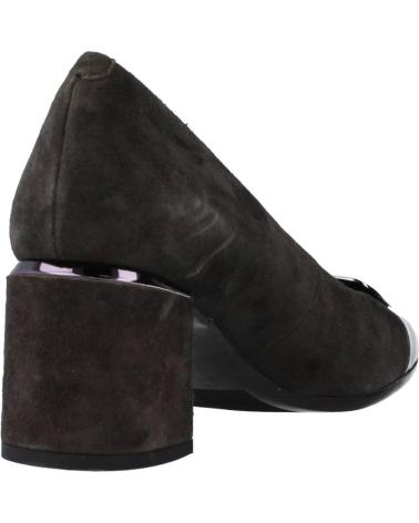 Woman Zapatos de tacón STONEFLY BRIDGET 2 PATENT-GOAT SUEDE GRIS