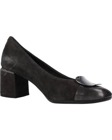 Woman Zapatos de tacón STONEFLY BRIDGET 2 PATENT-GOAT SUEDE GRIS