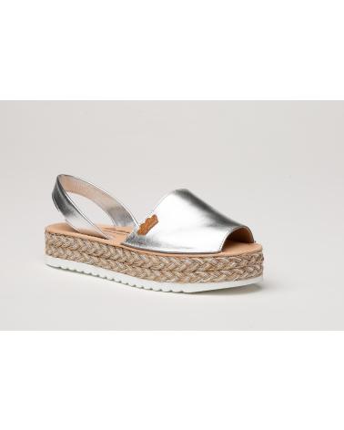  de Mujer  IBICENCA METALIZADA GEL-MEMORY FOAM 1256 PLATA