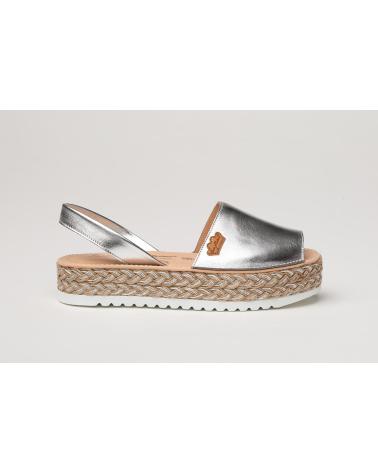  de Mujer  IBICENCA METALIZADA GEL-MEMORY FOAM 1256 PLATA