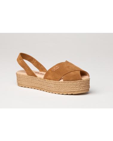 Sandalias-De-Mujer--IBICENCA-ANTE-CRUZ-GEL-MEMORY-FOAM-1257-CUERO