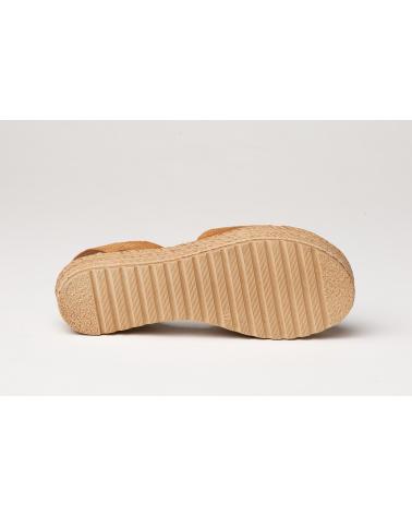 Sandalias-De-Mujer--IBICENCA-ANTE-CRUZ-GEL-MEMORY-FOAM-1257-CUERO