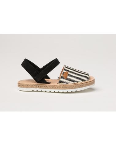  per Bambina e Bambino  ABARCA PIEL 227 NEGRO