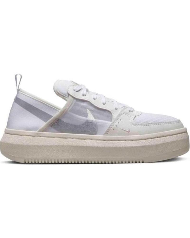 Woman Zapatillas deporte nike W COURT VISION ALTA TXT BLANCO