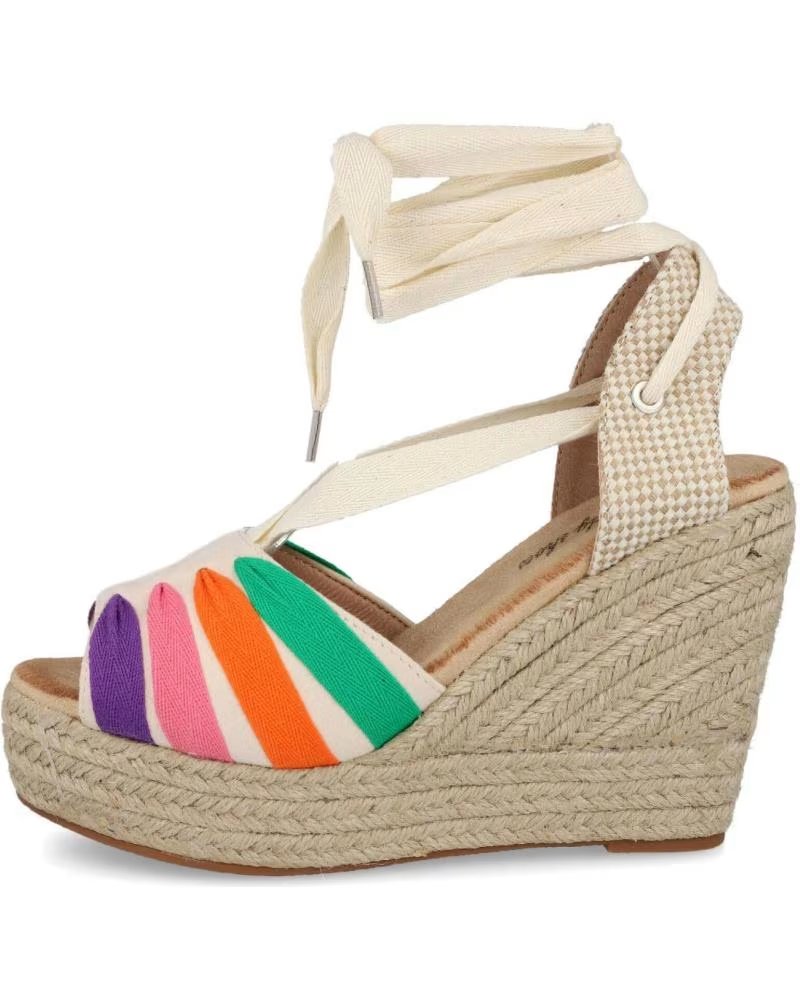 Sandálias de Mulher L&R SHOES 3106 ALPARGATAS CUNA MUJER 