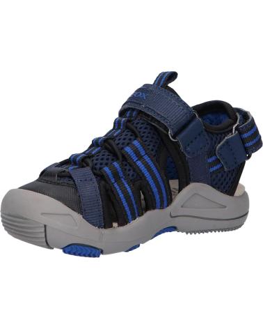 Sandalen für Damen und Mädchen und Junge GEOX J02E1A 014CE J S C4226 NAVY-ROYAL