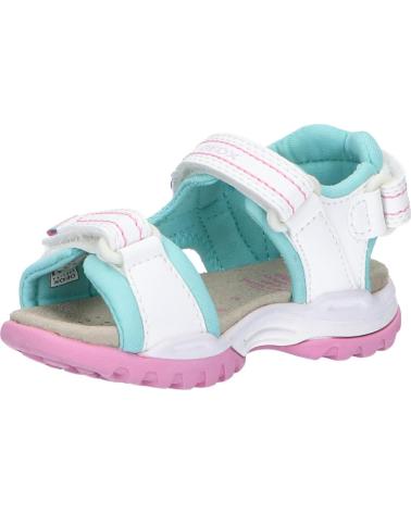 Sandalen für Mädchen GEOX J020WA 05415 J BOREALIS C1393 WHITE