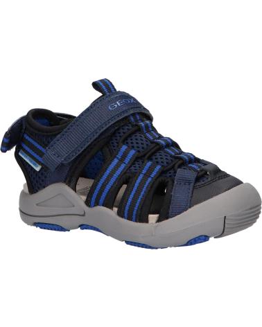 Sandalen für Damen und Mädchen und Junge GEOX J02E1A 014CE J S C4226 NAVY-ROYAL