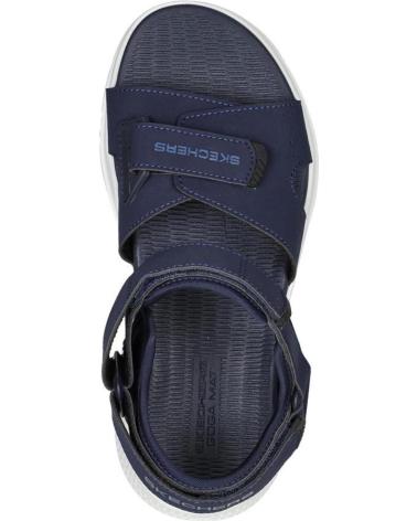 Sandali per Uomo SKECHERS GO CONSISTENT SANDAL-TRIBUTAR AZUL 