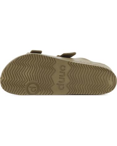 DUUO CHANCLAS EN COLOR VERDE