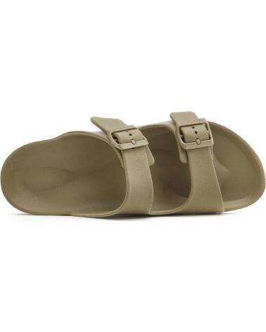 DUUO CHANCLAS EN COLOR VERDE