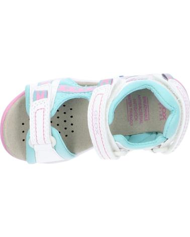 Sandalen für Mädchen GEOX J020WA 05415 J BOREALIS C1393 WHITE