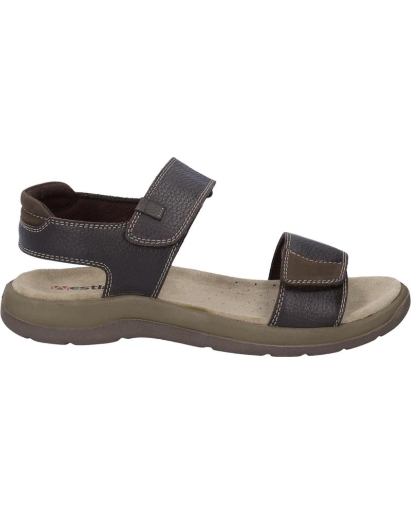 Sandalias de Hombre WESTLAND ALSACE-02 PIEL MARRON 
