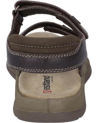 Sandalias de Hombre WESTLAND ALSACE-02 PIEL MARRON 