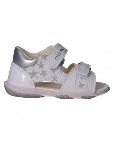 Sandálias de Menina GEOX B0238A 01002 B NICELY C0007 WHITE