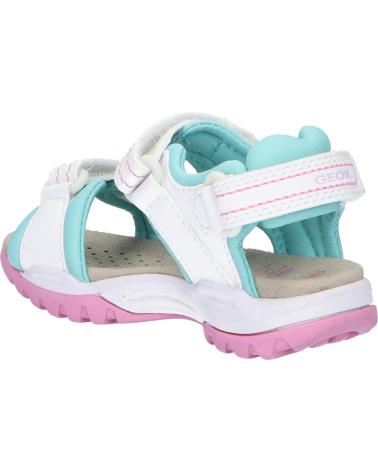 Sandalen für Mädchen GEOX J020WA 05415 J BOREALIS C1393 WHITE