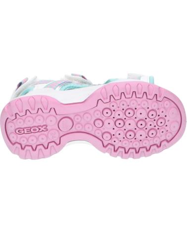 Sandalen für Mädchen GEOX J020WA 05415 J BOREALIS C1393 WHITE