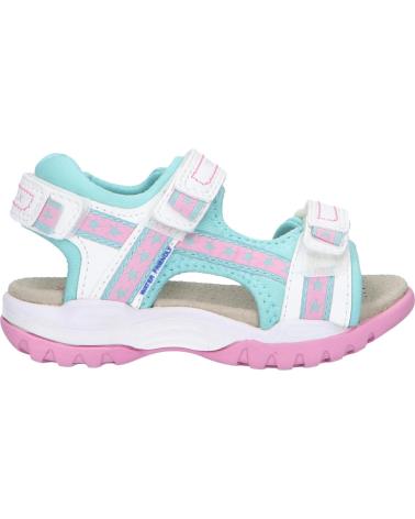 Sandálias de Menina GEOX J020WA 05415 J BOREALIS C1393 WHITE