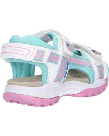 Sandalen für Mädchen GEOX J020WA 05415 J BOREALIS C1393 WHITE