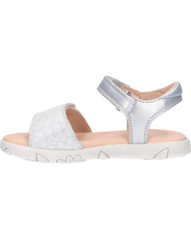 girl Sandals GEOX J028ZA 007NF J S HAITI C1007 SILVER
