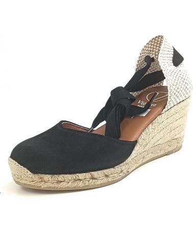 Sandalias-De-Mujer-VIGUERA-ESPARTENA-DE-ANTE-ATADA-A-LA-PIERNA-CON-CUNA-DE-YUTE-