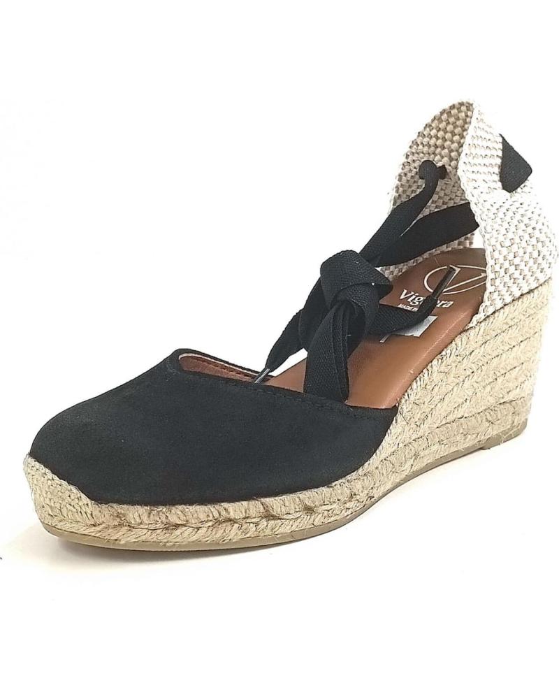 Sandalias-De-Mujer-VIGUERA-ESPARTENA-DE-ANTE-ATADA-A-LA-PIERNA-CON-CUNA-DE-YUTE-