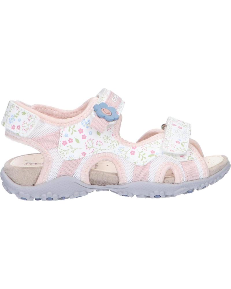 Sandales pour Fille GEOX J92D9C 01404 J S ROXANNE C1Z8W WHITE