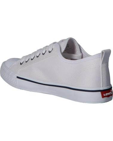 Woman and girl and boy Trainers LEVIS VORI0006T MAUI 0061 WHITE