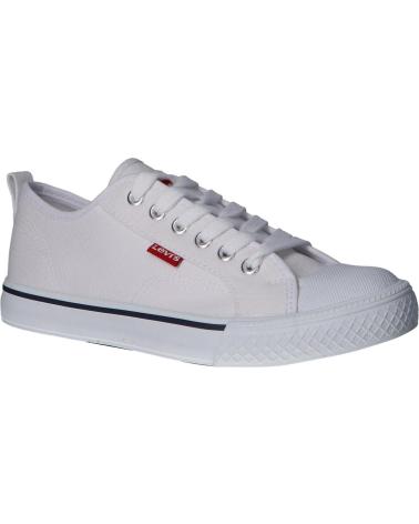 Woman and girl and boy Trainers LEVIS VORI0006T MAUI 0061 WHITE
