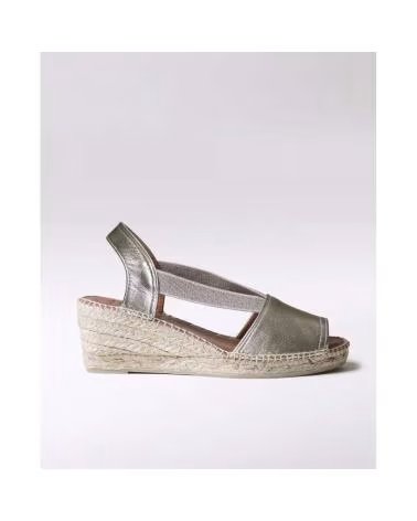 TONI PONS SANDALIAS DE TACON 080-TEIDE-P EN PLATEADO PARA MUJER PLATINO