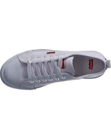 Woman and girl and boy Trainers LEVIS VORI0006T MAUI 0061 WHITE