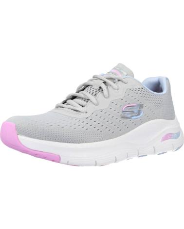 Sportif pour Femme et Fille SKECHERS 149722-GYMT ARCH FIT INFINITY COOL GREY-PINK