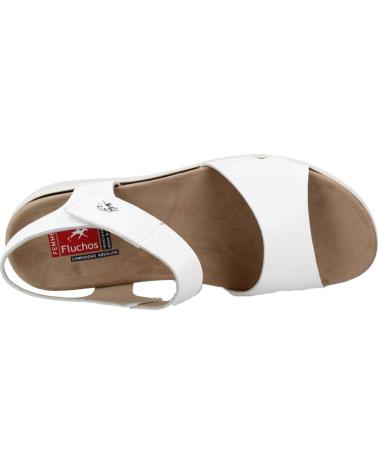 Sandales pour Femme FLUCHOS SANDALIA FLUID COLOR BLANCO 10877 BLANCO