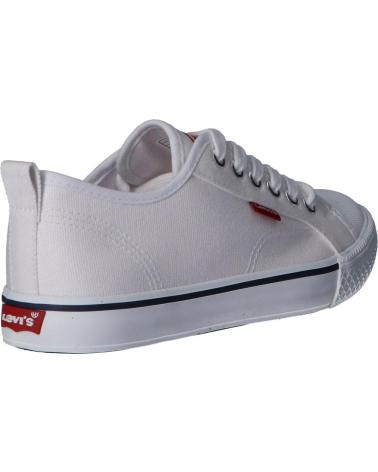 Woman and girl and boy Trainers LEVIS VORI0006T MAUI 0061 WHITE