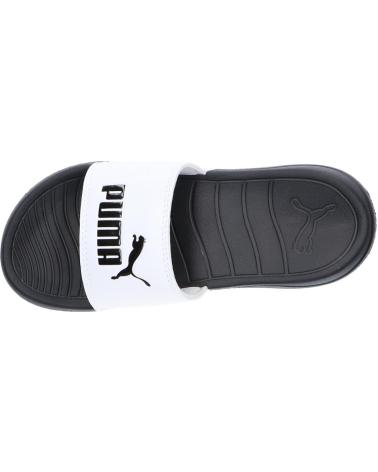 Chanclas de Niña y Niño PUMA 372313 POPCAT 02 WHITE