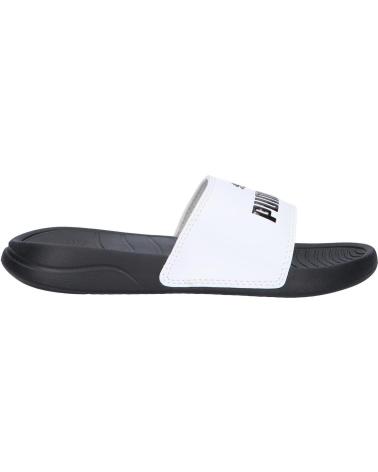 Chanclas de Niña y Niño PUMA 372313 POPCAT 02 WHITE