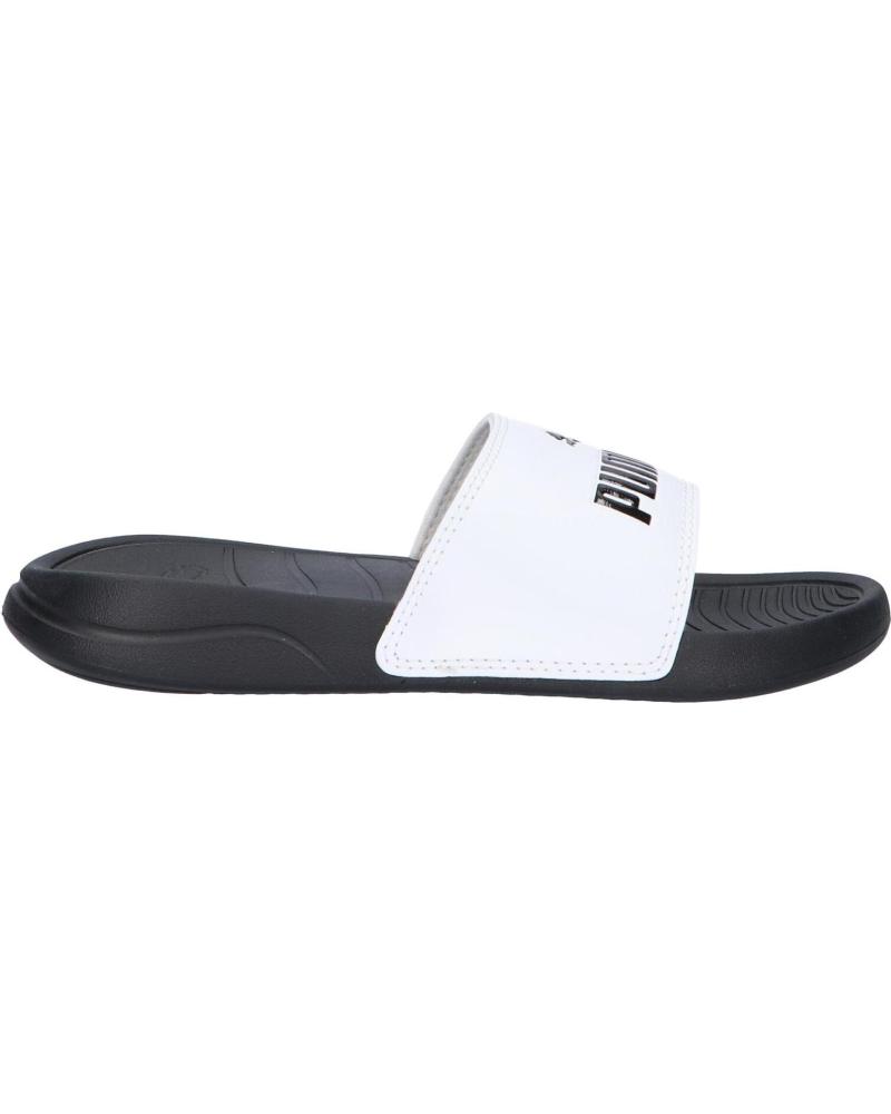 Chanclas de Niña y Niño PUMA 372313 POPCAT 02 WHITE