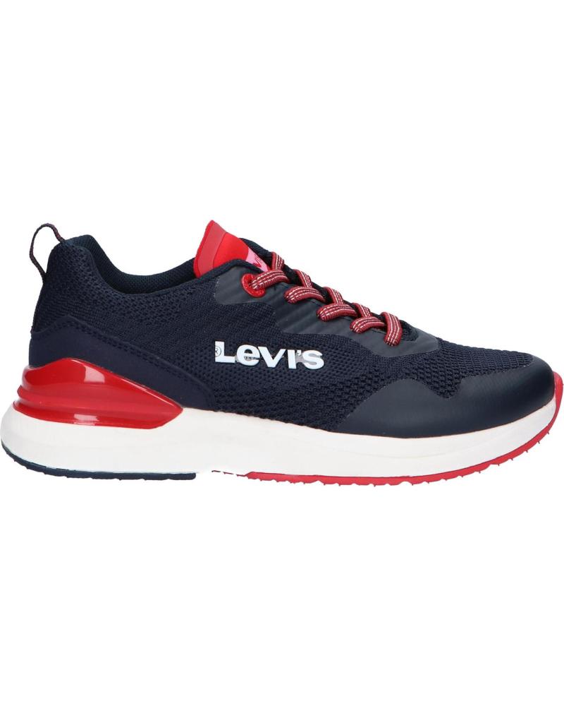 Sportschuhe für Mädchen und Junge LEVIS VFUS0001T FUSION 0290 NAVY RED