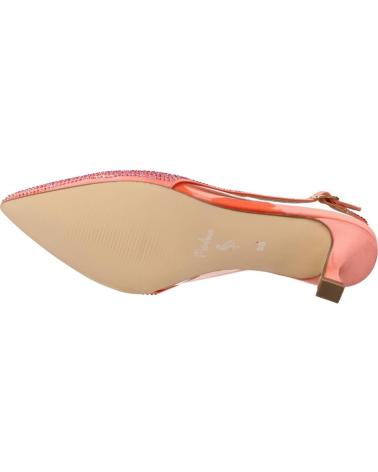 Zapatos de tacón per Donna MENBUR SALON COLOR MELOCOTON DE CORAL