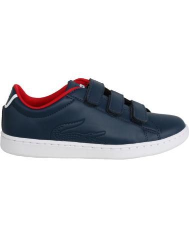 Zapatillas-Deporte-De-Niña-LACOSTE-31SPI0002-CARNABY-EVO-144-NVY-RED