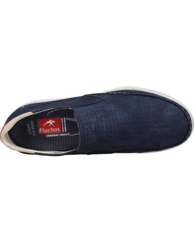 Mocassini per Uomo FLUCHOS MOCASINES HOMBRE MODELO F1454 COLOR AZUL OCEANO OCEANO