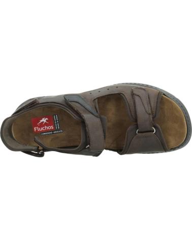 Sandalen für Herren FLUCHOS SANDALIAS PARA HOMBRE KAIRO F1773 MARRON