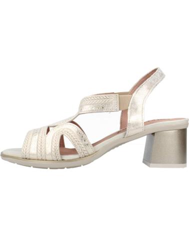 Woman Sandals PITILLOS - SANDALIA DE TACON PARA MUJER FABRICADA EN PIEL ORO