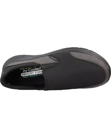 SKECHERS EQUALIZER 50 232515-BBK HERREN SNEAKER UND HAUSSCHUHE NEGRO