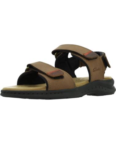 Sandali per Uomo clarks HAPSFORD CREEK MARRON
