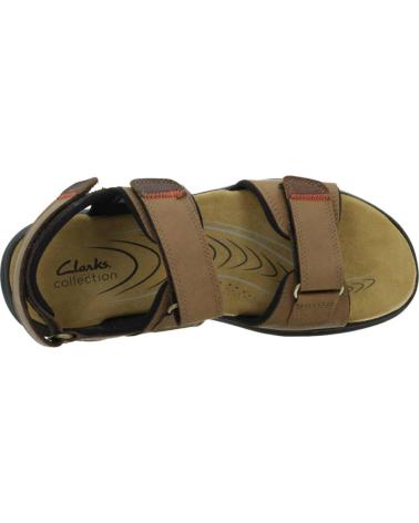 Sandali per Uomo clarks HAPSFORD CREEK MARRON