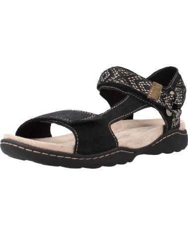 Sandali per Donna CLARKS AMANDA STEP NEGRO